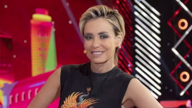 Carmen Muñoz es conductora de televisión. Su actuación en el programa fue aplaudida por el público.