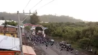 Delincuentes se apoderaron de 14 vehículos para generar bloqueos y algunas de las unidades fueron quemadas