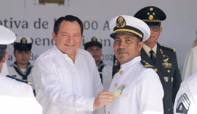 Yucatán celebra bicentenario de Independencia Marítima Nacional