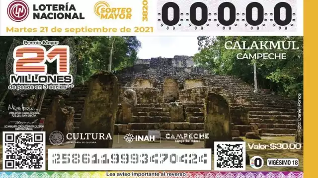 El sorteo se realizará el martes 21 de septiembre a las 20:00 horas en vivo por medio de la plataforma de YouTube