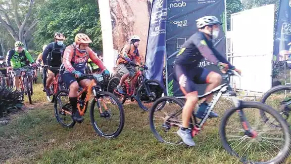 Aunque no fue la primera justa ciclista en lo que va de la contingencia, sí fue la más concurrida.