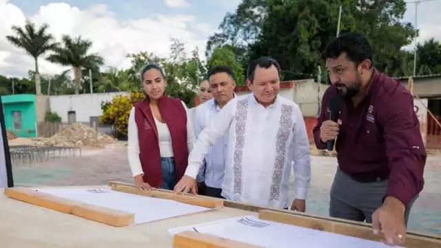 Joaquín Díaz Mena supervisa obras en Panabá y anuncia nuevas inversiones en infraestructura comunitaria