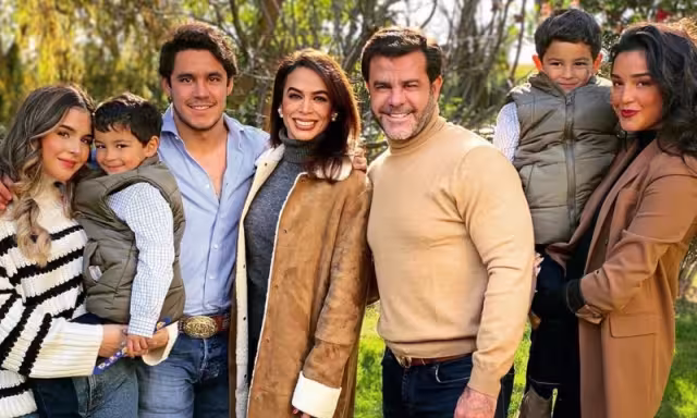 Eduardo y Biby tienen cinco hijos. Foto: Instagram