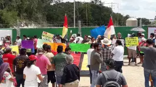 Ejidatarios causaron a la Secretaría de Desarrollo Sustentable (SDS) de participar en esa estrategia improcedente al otorgar un documento oficial a Kekén