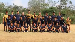 El encuentro se lleva a cabo en la Unidad Deportiva “Tulum”