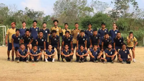 El encuentro se lleva a cabo en la Unidad Deportiva “Tulum” El encuentro se lleva a cabo en la Unidad Deportiva “Tulum”