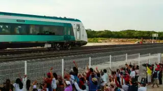 Así fue el primer viaje del Tren Maya este viernes 15 de diciembre
