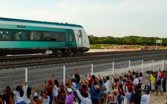 Así fue el primer viaje del Tren Maya este viernes 15 de diciembre