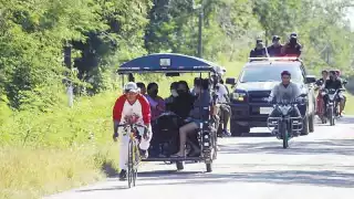 El "Caminante Guadalupano" ya lleva siete días de peregrinación.