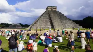Equinoccio de Otoño en Chichén Itzá registra asistencia récord de visitantes 