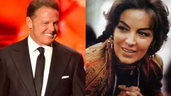 Luis Miguel, de 30 años en aquel entonces, no desaprovechó la oportunidad de manifestar su admiración a la actriz de 88 años.