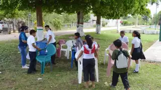 Dentro de los hogares ha más de siete niños y dos jóvenes madres