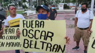 Los comerciantes se manifestaron por las arbitrariedades cometidas