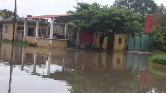 Aproximadamente 400 familias sufrieron anegaciones en sus hogares en Chetumal, Ucum, Huay-Pix, Mahahual e Xcalak.