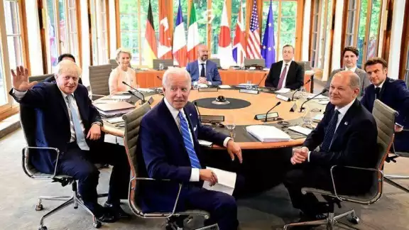 Los miembros del G7 se reunieron este lunes en Alemania y acordaron sanciones en contra de Alemania Los miembros del G7 se reunieron este lunes en Alemania y acordaron sanciones en contra de Alemania