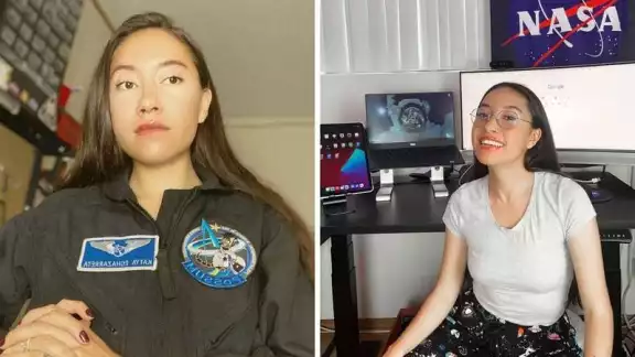 Katya Echazarreta estudia en Estados Unidos y fue al espacio con la empresa Blue Origin Katya Echazarreta estudia en Estados Unidos y fue al espacio con la empresa Blue Origin