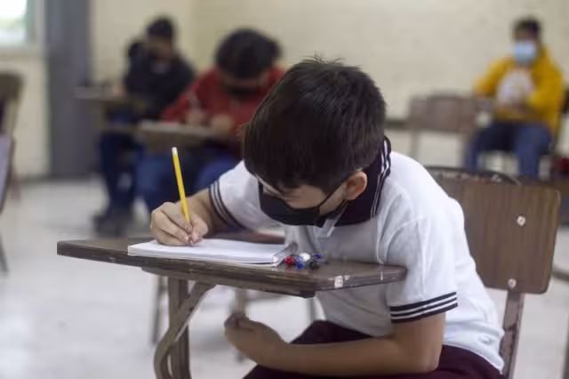 Los estudiantes iniciaron el presente ciclo con el formato a distancia, pero poco a poco han regresado a las aulas