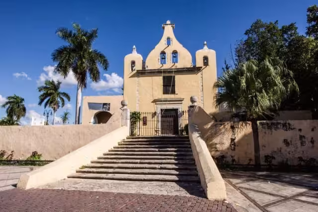 La Iglesia LA Ermita es icónica en Yucatpan por su historia y arquitectura