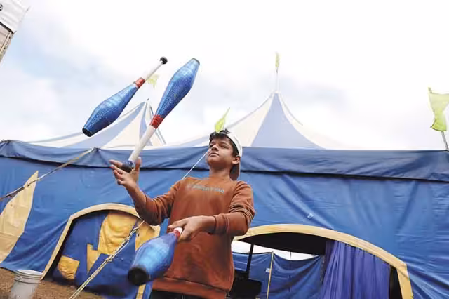 COVID-19 obliga a familia circense a dejar los shows en Yucatán