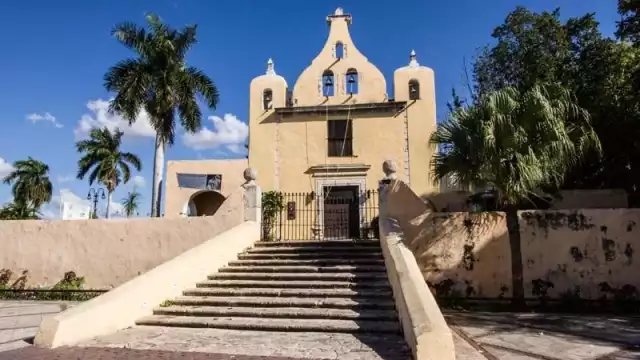 La Iglesia LA Ermita es icónica en Yucatpan por su historia y arquitectura