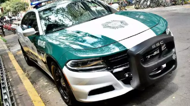 Los elementos de la CDMX fueron los que detuvieron a este hombre