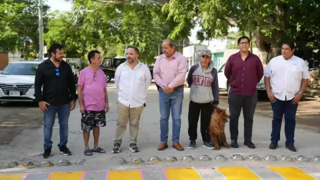 Conmemoran Día Mundial del Peatón con acciones de seguridad vial en Xcanatún