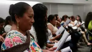 Mujeres yucatecas enviarán propuestas a Claudia Sheinbaum para atender casos de violencia