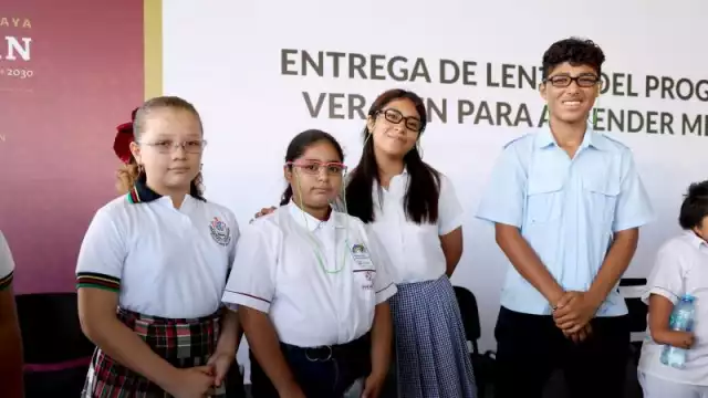 Más de 3,600 estudiantes reciben lentes gratuitos para mejorar su aprendizaje