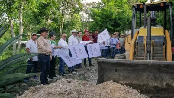 Unidades productivas de Sudzal tendrán garantizada agua para riego y mejores caminos