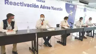 Se anunció también la implementación de los vuelos a Oakland desde Mérida.