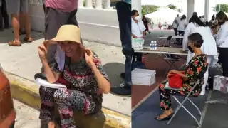 La semana pasada Florinda Meza compartió en su cuenta de Instagram una foto donde estaba haciendo fila para vacunarse