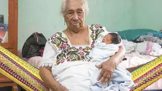 Sara Góngora, 50 años de ser la partera de Maní, Yucatán