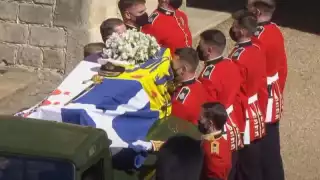 Ataúd de Felipe de Edimburgo