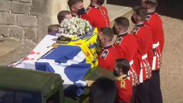 Ataúd de Felipe de Edimburgo