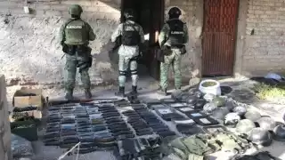 En la operación contra el Cártel Jalisco Nueva Generación también participaron elementos de la policía de Michoacán