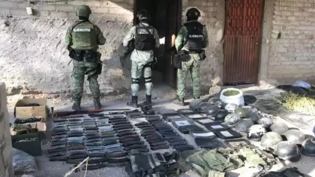 En la operación contra el Cártel Jalisco Nueva Generación también participaron elementos de la policía de Michoacán