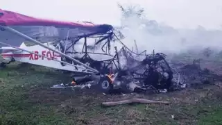 Dos personas se reportan heridas, uno fue trasladado al IMSS