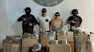 Vecinos de Playa del Carmen denunciaron un cargamento de marihuana en una casa