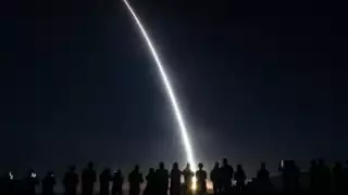 El misil Minuteman III fue lanzado desde una base en California