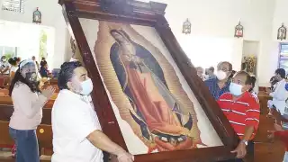 .Este año se suspendió el recorrido de los guadalupanos a bordo de bicicletas.