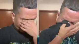 Medio Metro llora en transmisión en vivo