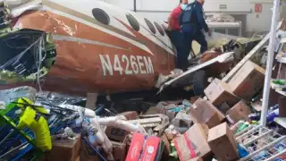 Sólo pasajeros de la avioneta perdieron la vida. Foto: Especial