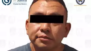 Raúl 'N' conocido como el 'Mi Jefe' fue detenido en CDMX. Foto: FGJ-CDMX