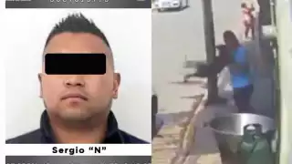 Sergio "N" fue detenido en Coyoacán y fue trasladado al centro de Justicia de Ecatepec "Palmas" de la Fiscalía General de Justicia del Estado de México
