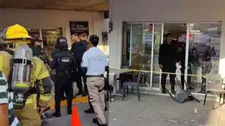 Lanzan artefacto explosivo en Domino's Pizza de Juchitán, Oaxaca, hay 4 heridos