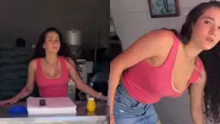 Vendedora de tortillas triunfa en redes por su belleza