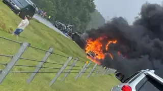 Un accidente múltiple ocasionó la muerte de nueve niños y un adulto mayor en una autopista de Alabama 