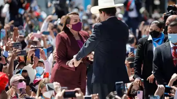 Xiomara Castro se convirtió en la primera mujer en ocupar la presidencia de Honduras. Xiomara Castro se convirtió en la primera mujer en ocupar la presidencia de Honduras.