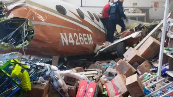 Sólo pasajeros de la avioneta perdieron la vida. Foto: Especial