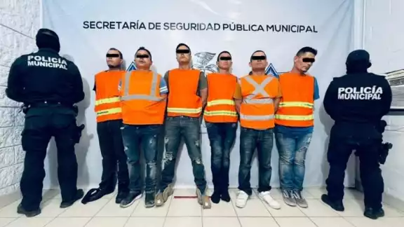 Se les aseguraron 3 rifles de asalto, varios cartuchos y cargadores.